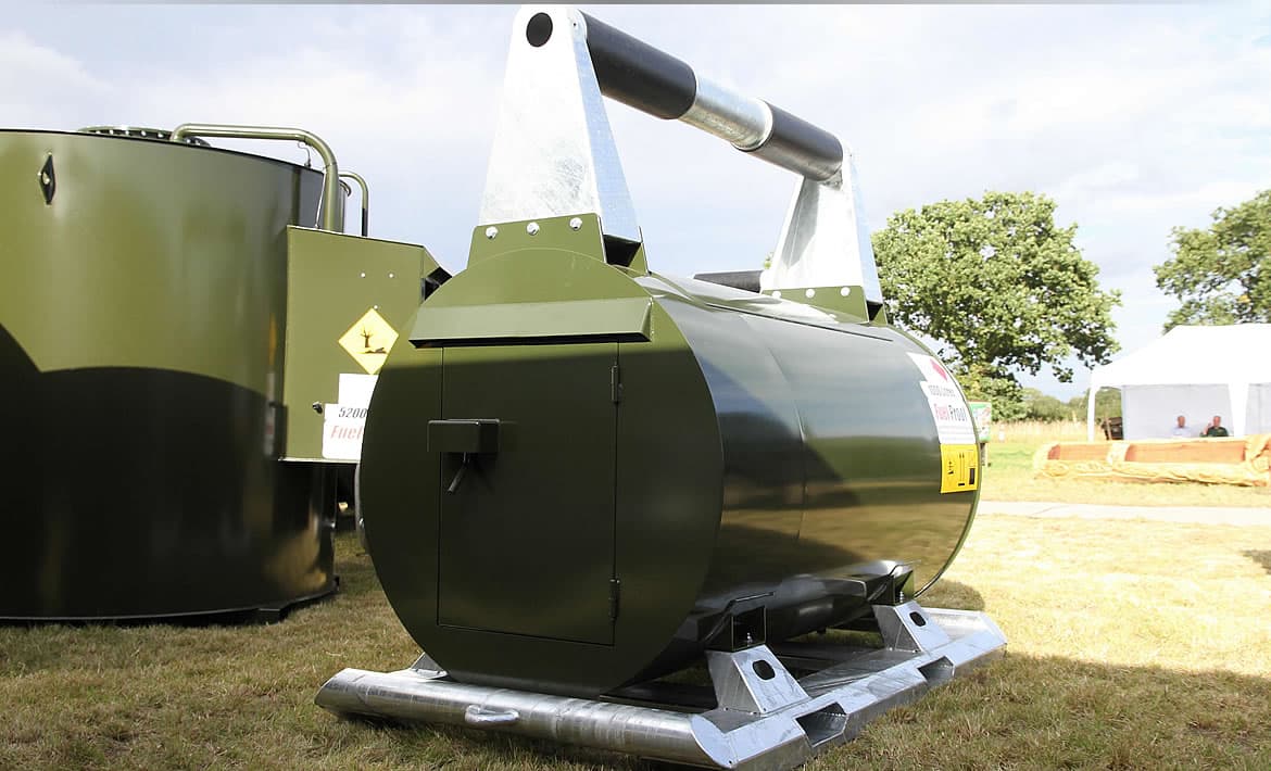 Fuel Proof 1000 Liter Fuelstore Skogsutgave Med Fatskap