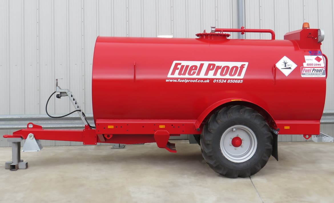 Fuel Proof 4000 Liter Diesel Og 500 Liter AdBlue Dieselvogn