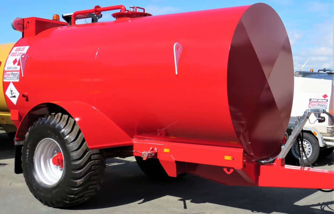 Fuel Proof 6000 Liter Diesel Og 1000 Liter AdBlue Dieselvogn