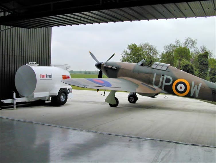 Fuel Proof 5000 liter tankvogn for flyplass Avgas
