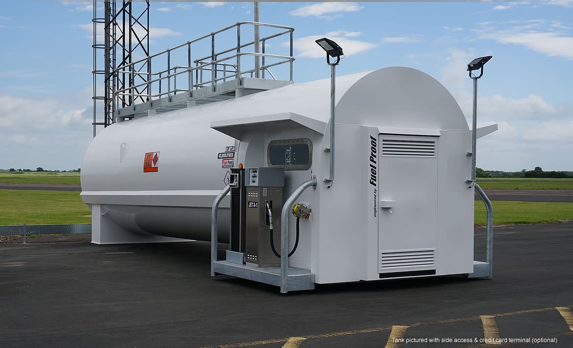 Fuel Proof 40000 liter bulktank for flydrivstoff Premium OFC