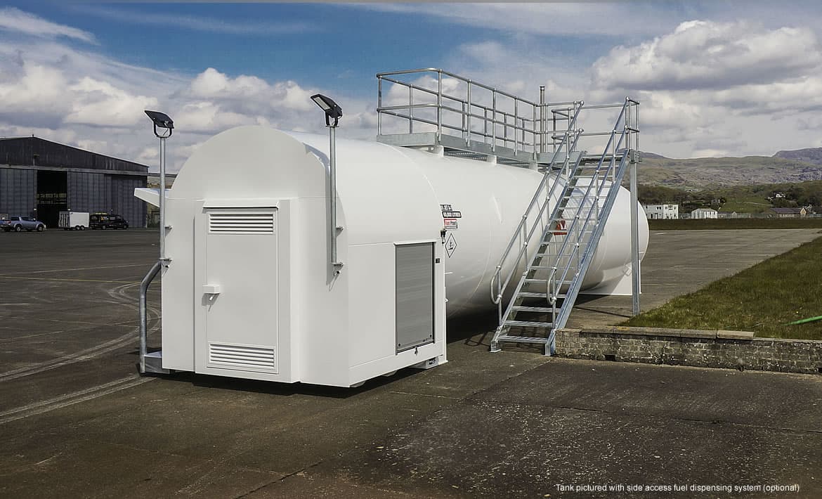 Fuel Proof 60000 liter bulktank for flydrivstoff Premium OFC
